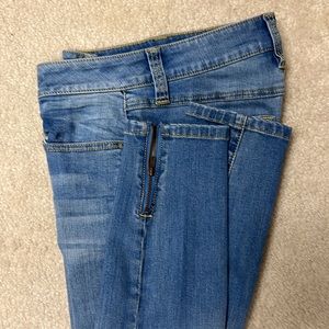 $4.99 SHIPPING EUC CAbi La Jolla Cropped Super Skinny Jeans